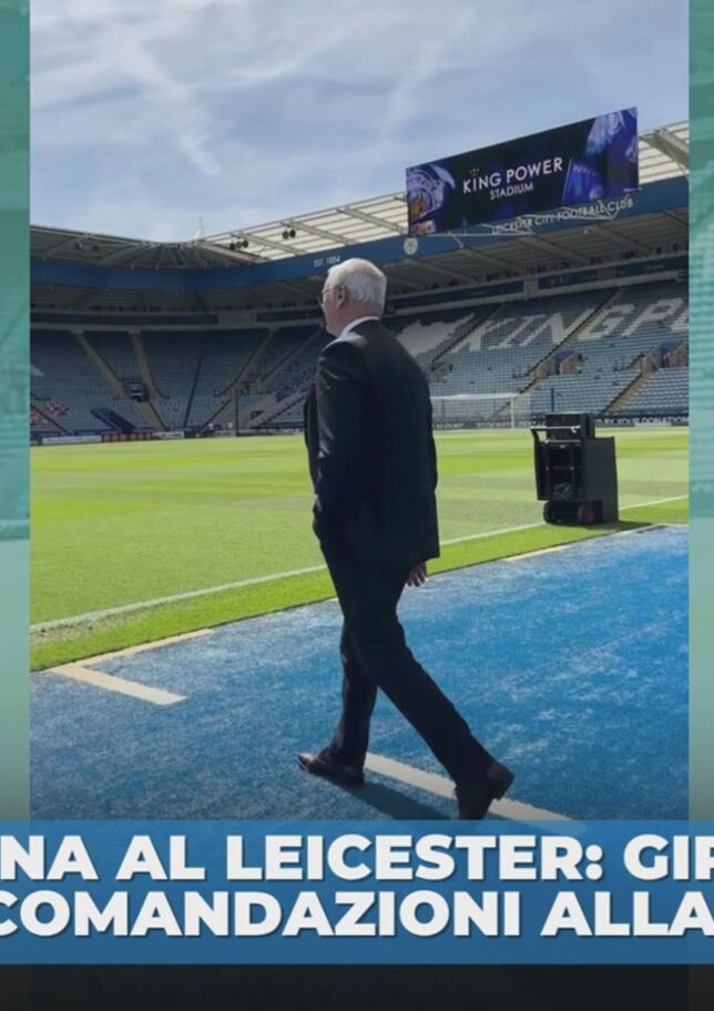 Ranieri è tornato al Leicester