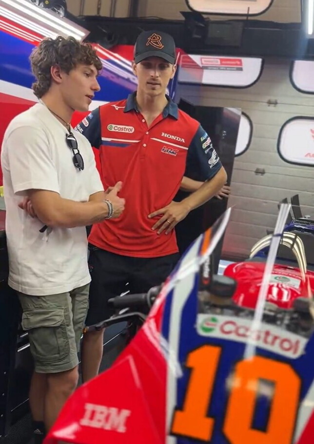 Antonelli al Mugello tra gli amici della MotoGP: "prova" anche la Ducati di Bagnaia