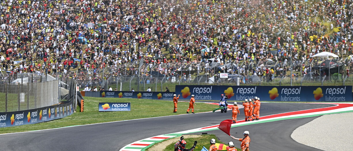 MotoGP, record di spettatori al Mugello