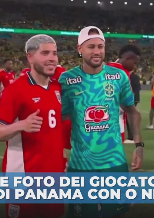Brasile-Panama: Neymar infortunato è la star per i panamensi