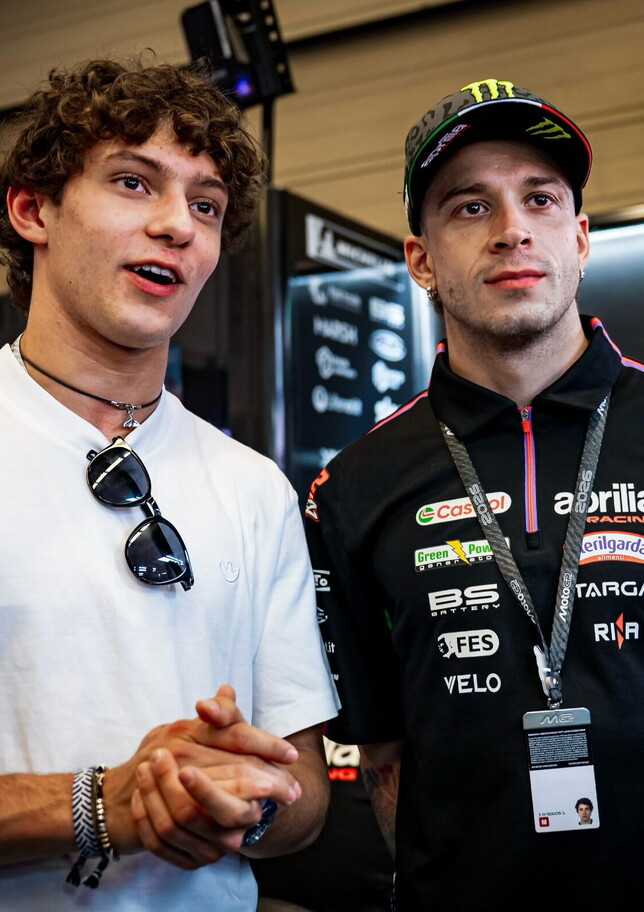 Antonelli e Bezzecchi, un sogno allo specchio: "Serve crederci e impegnarsi, ma anche essere cattivi". Su MJ, Rossi, paura e casa...