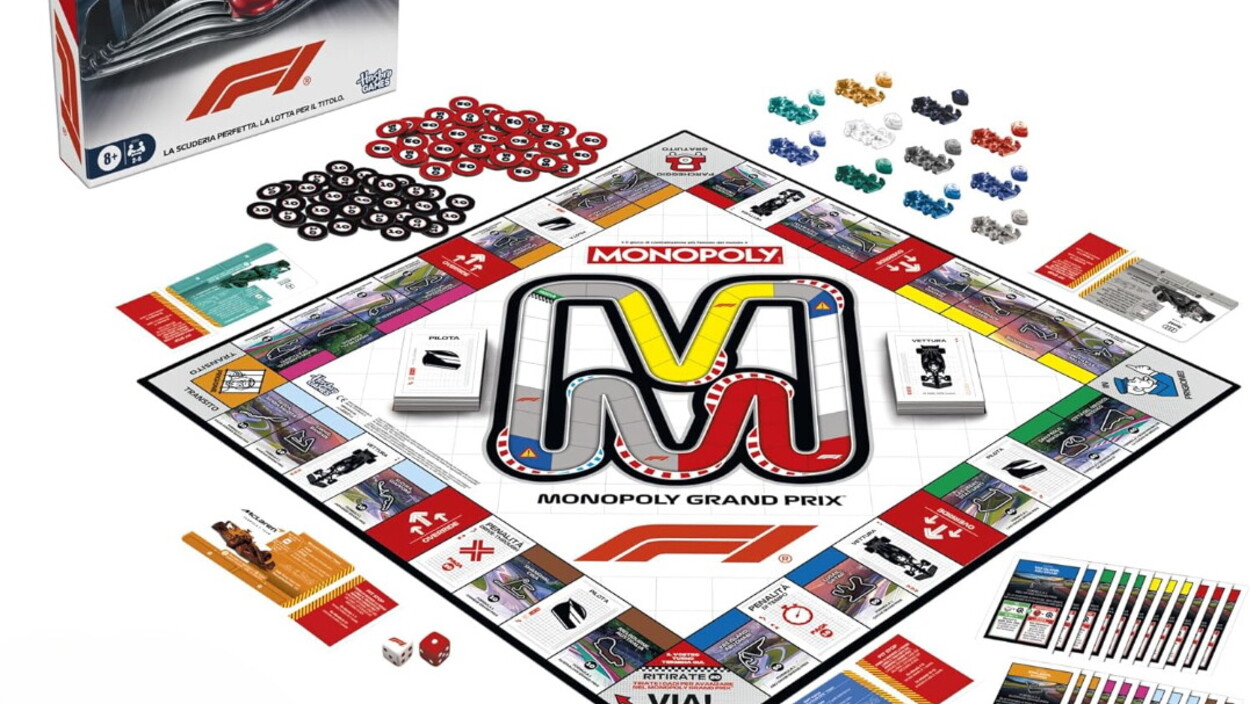 La Formula 1 si gioca da casa con Monopoly