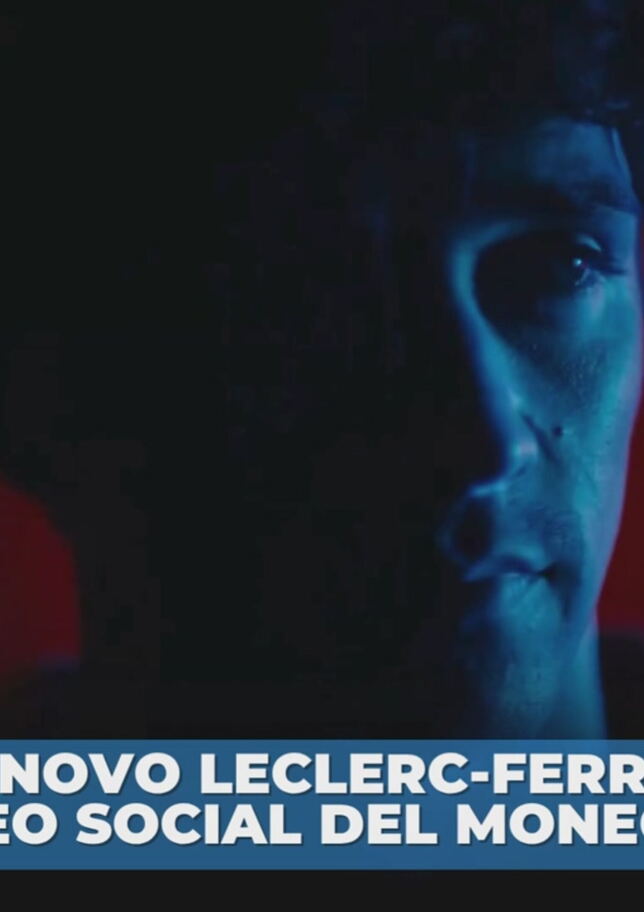 Leclerc, il video social per il rinnovo