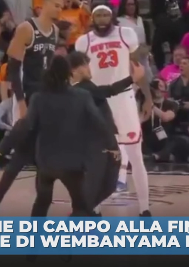 Invasione di campo alla finale di NBA
