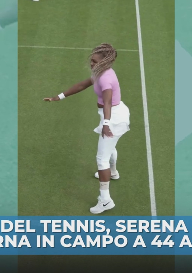Serena Williams torna in campo