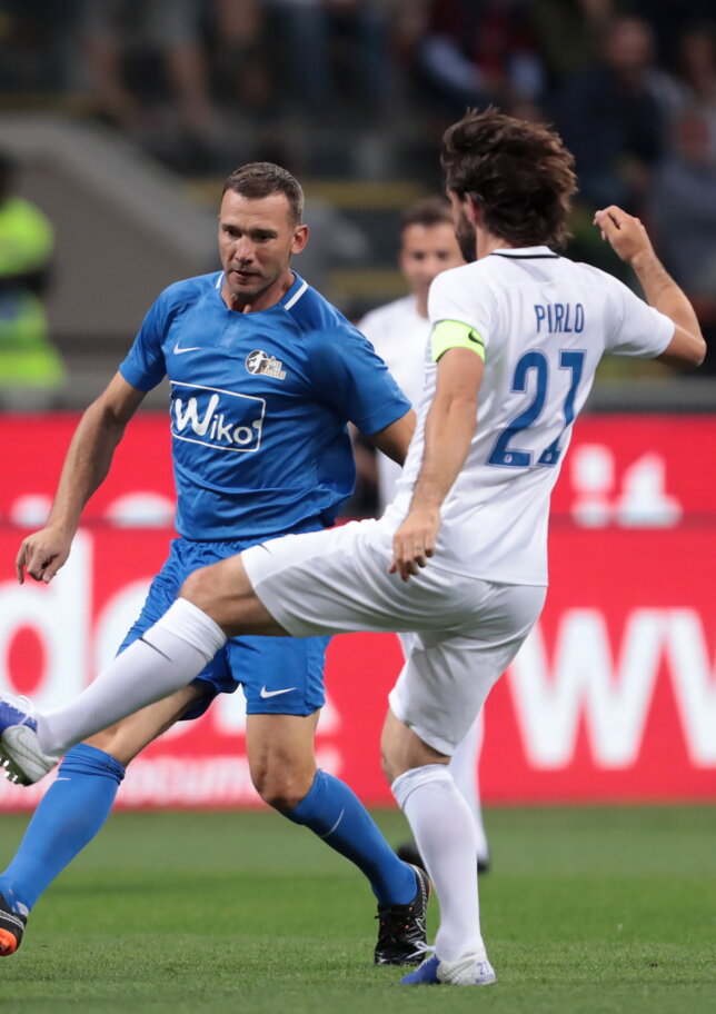 Anche Shevchenko contro Pirlo per i rapporti con la Russia: “Condanno quello che ha fatto. Mi ha ferito”