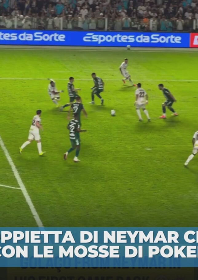 Neymar, doppietta ed esultanza alla poker per gli haters