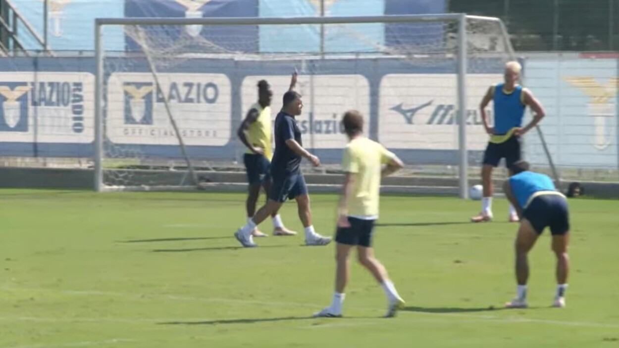Lazio, la rabbia di Gattuso: sospende l'allenamento e spedisce fuori Taylor