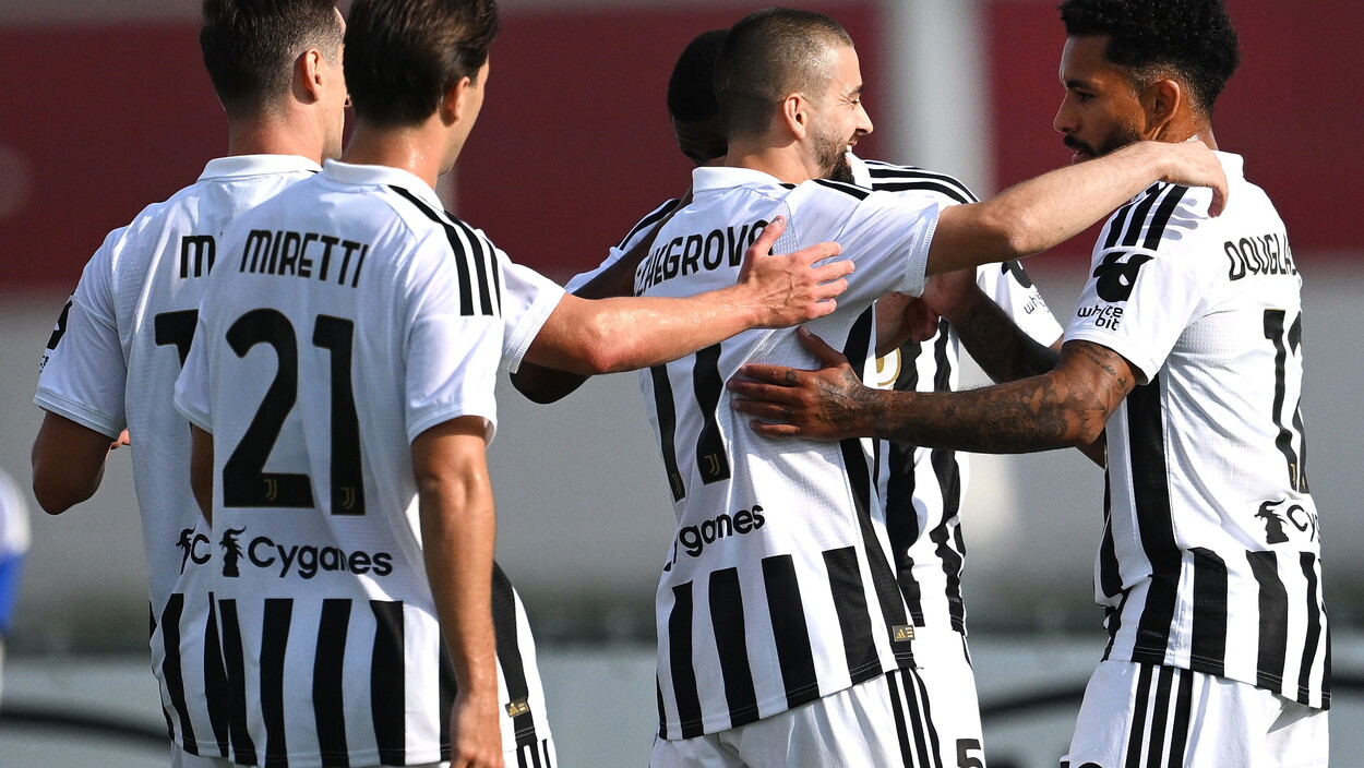 Juventus-Nizza, le foto dell'amichevole