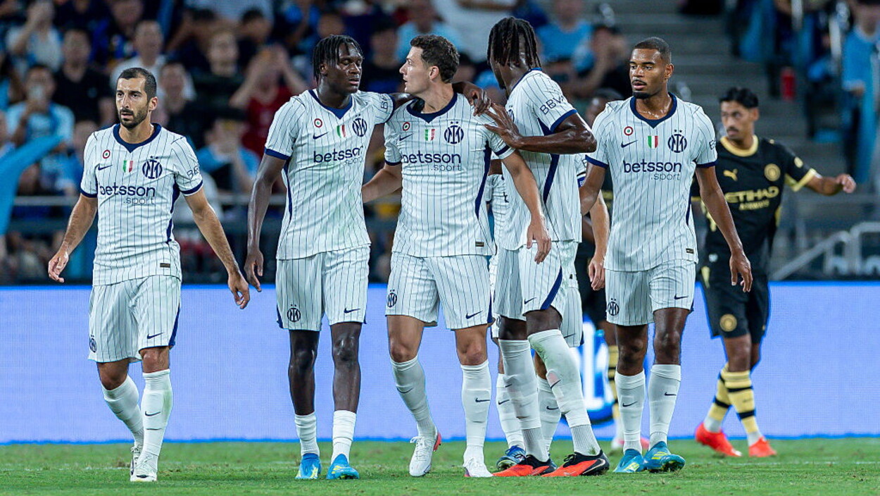 Manchester City-Inter, le foto big match giocato a Hong Kong