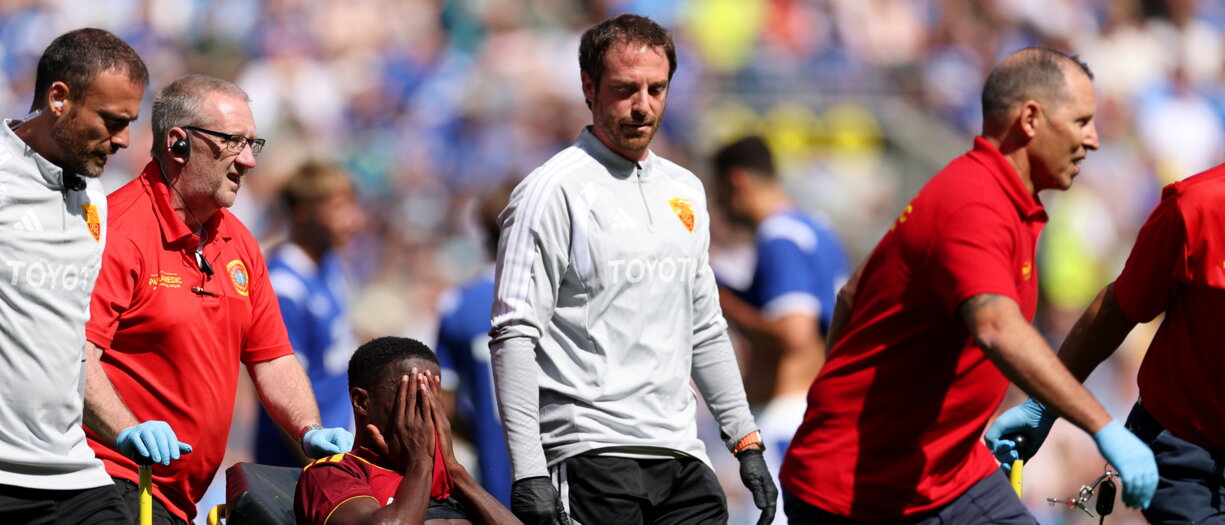 Roma, rottura del crociato anteriore destro per Muhammed Bah