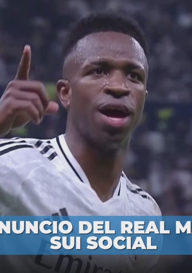 Vinicius rinnova con il Real Madrid fino al 2032: l'annuncio