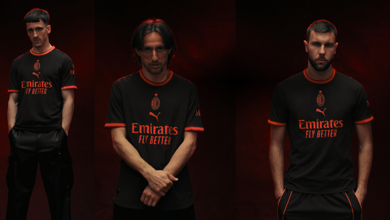 Il Milan presenta la terza maglia 26/27: Modric in posa, il debutto col Chelsea FOTO