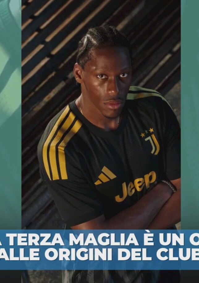 Juve: ecco la terza maglia