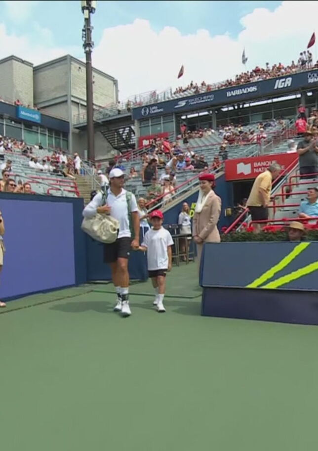 Tennis, Darderi ai quarti di Montreal