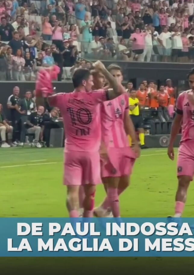 De Paul si stringe al dolore di Messi per la perdita del padre: gol e dedica