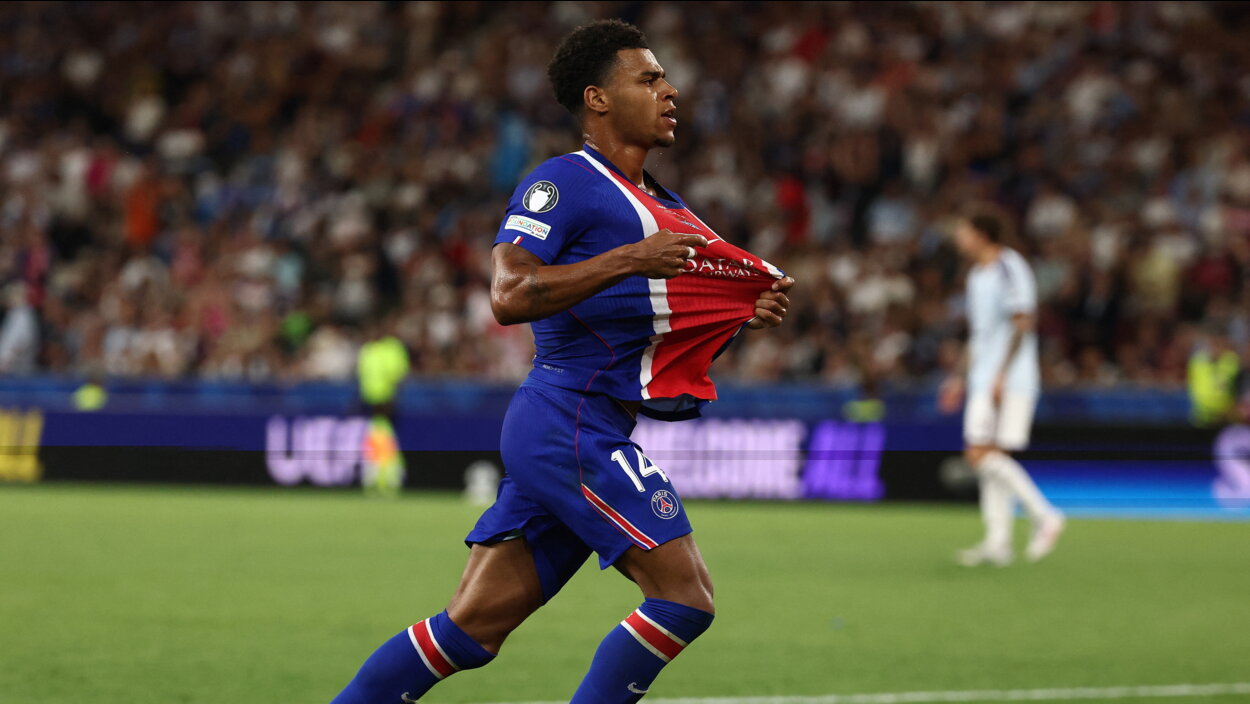 Psg-Aston Villa: le foto della finale di Supercoppa Europea