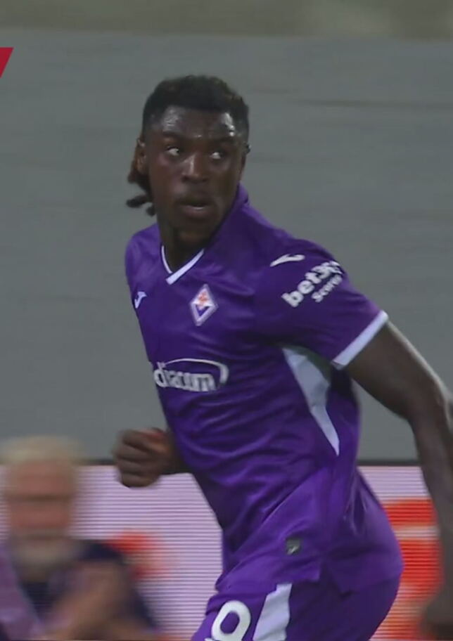 35' | Gol di Kean (Fiorentina-Benevento 2-0)