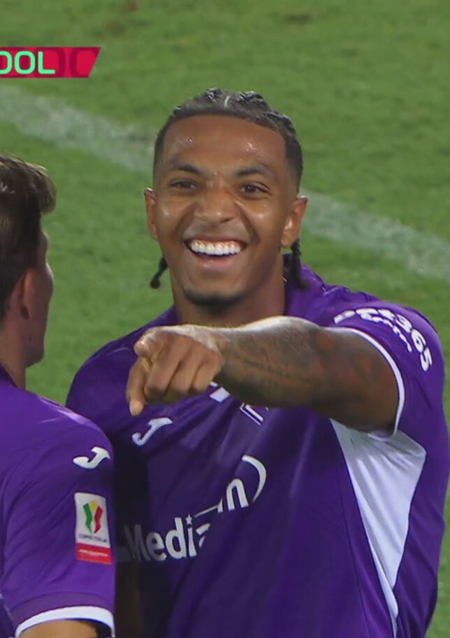 50' | Gol di Ndour (Fiorentina-Benevento 4-0)
