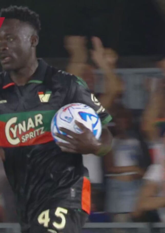 26' | Gol di Adams (Venezia-Modena 1-1)