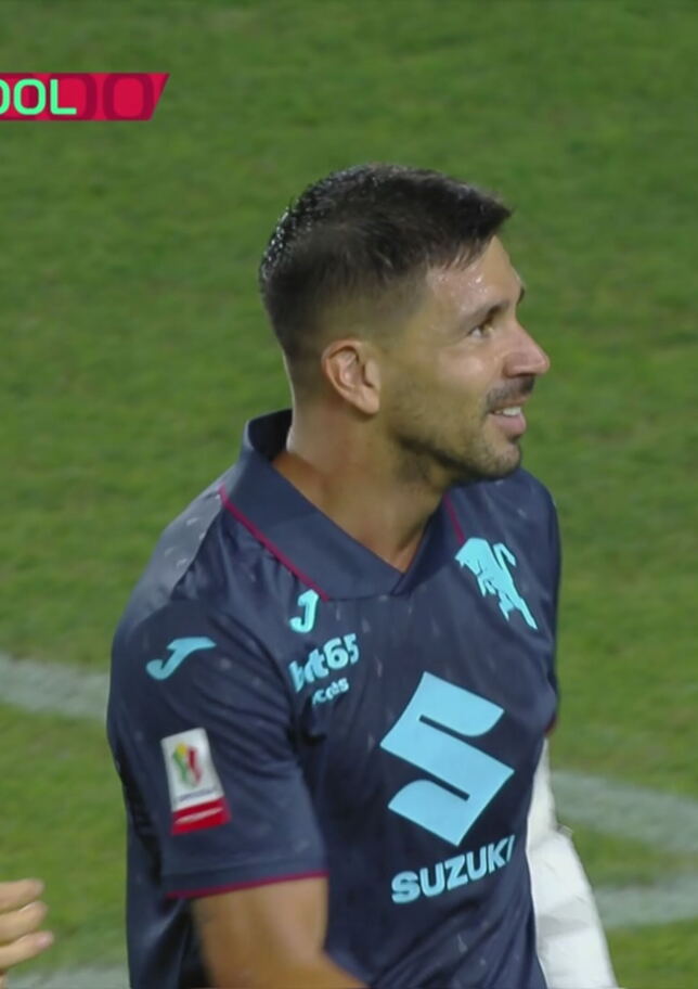 9' | Gol di Simeone (Torino-Carrarese 1-0)