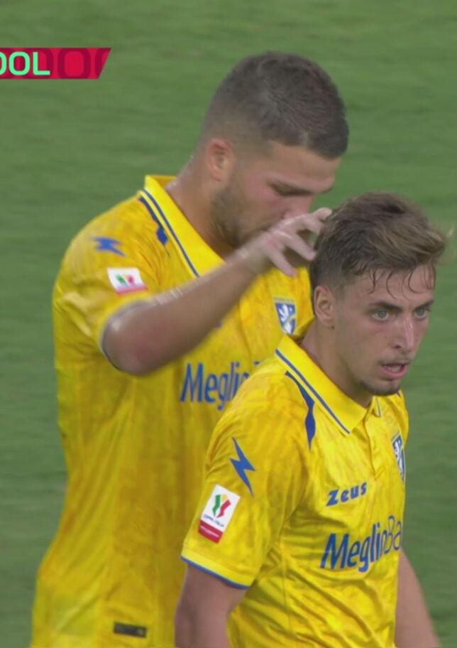 29' | Gol di Cichella (Frosinone-Juve stabia 2-0)