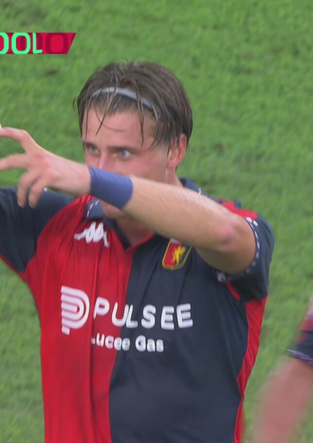 61' | Gol di Colombo (Genoa-Ascoli 3-1)
