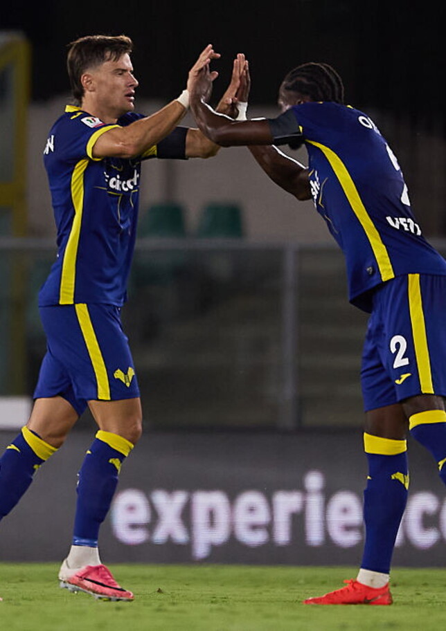 L'Hellas Verona soffre contro l'Entella ma la spunta ai rigori: decisivi 3 errori della Virtus