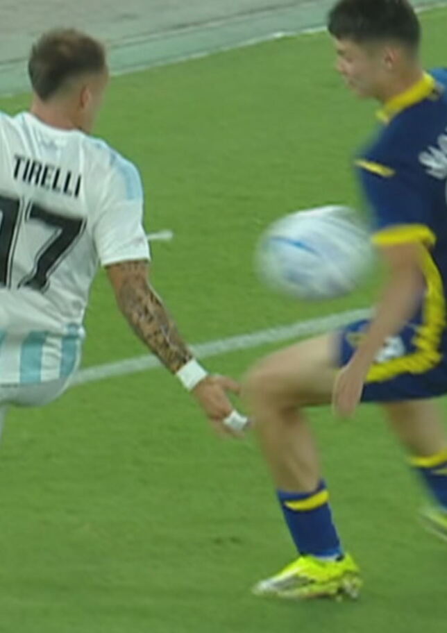 La moviola di Hellas Verona-Virtus Entella: giusto il rigore per i liguri?