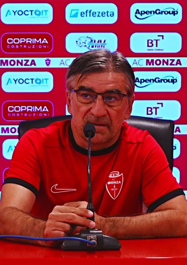 Monza, Juric: "Inter di un altro pianeta, li aggrediremo con umiltà"
