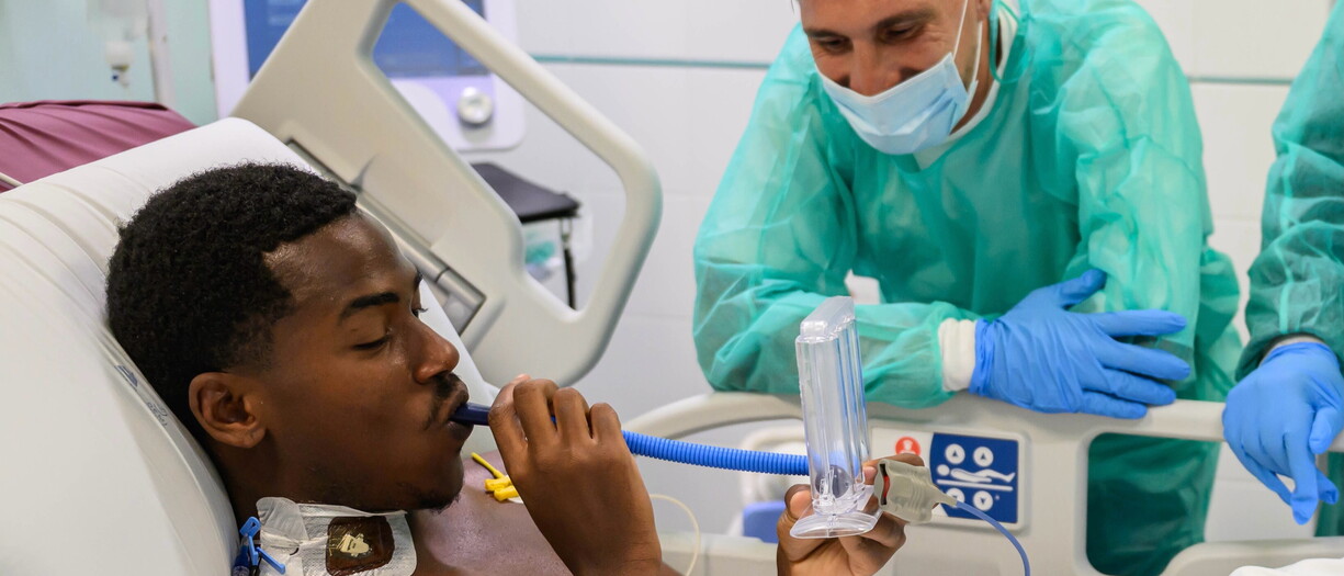Cagliari, Trepy lascia la Terapia intensiva: "Proseguono le cure in Pneumologia"