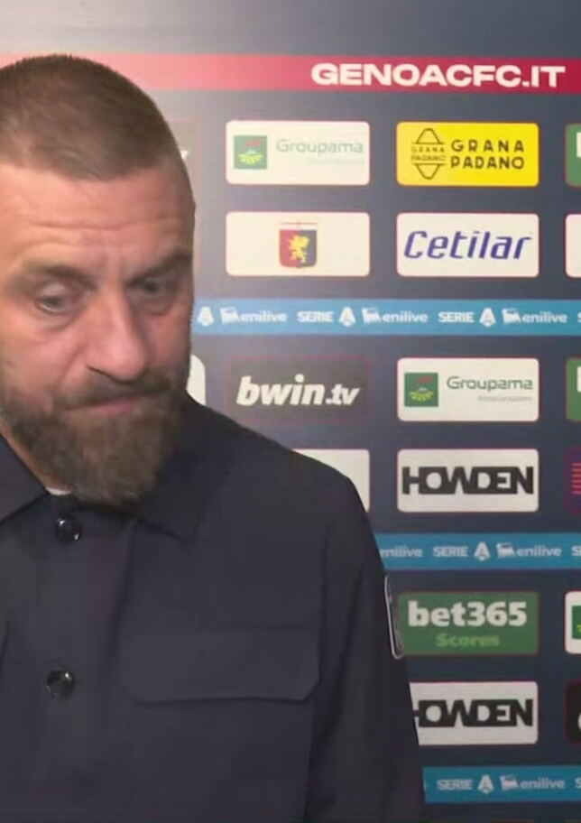 De Rossi: "De Bruyne? Errore evitabilissimo, non commento ma il veleno è tanto"