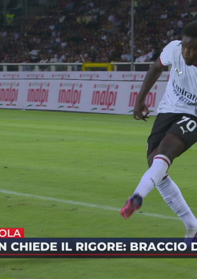 La moviola di Torino-Milan: mani di Vlasic, manca un rigore ai rossoneri?