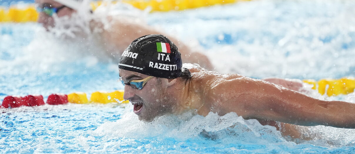 Giochi del Mediterraneo, ancora due ori nel nuoto con Alzetta e Razzetti