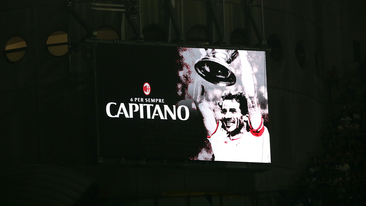 San Siro saluta l'Eterno Capitano: l'omaggio dello stadio a Franco Baresi LE FOTO