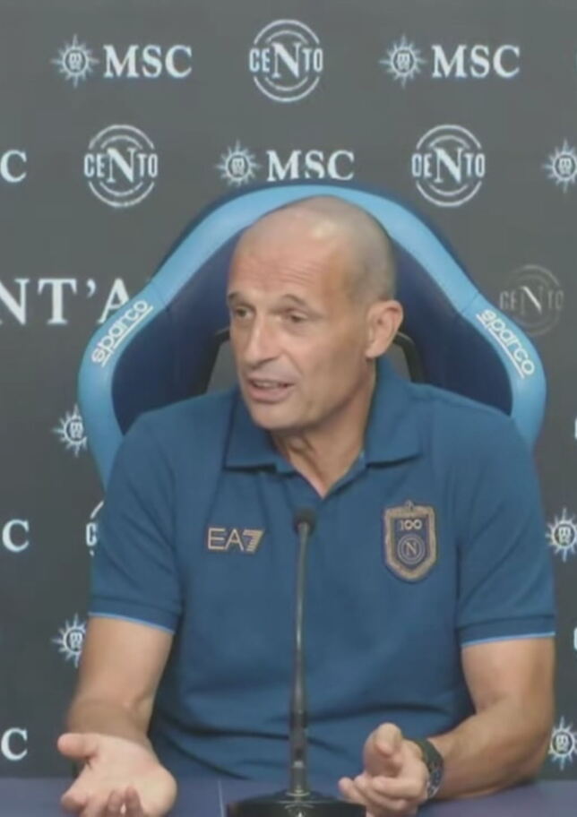 Allegri: "Il calendario, se vinciamo è in discesa... altrimenti in salita"