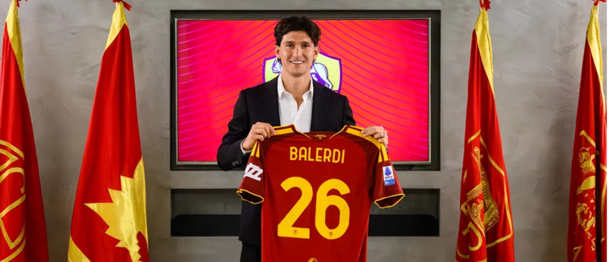 Roma, rinforzo in difesa per Gasperini: ufficiale Balerdi