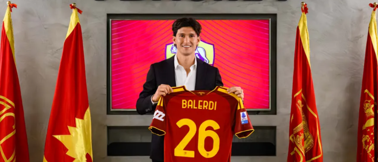 Roma, Balerdi si presenta: "Questa maglia mi affascina da quando sono piccolo"
