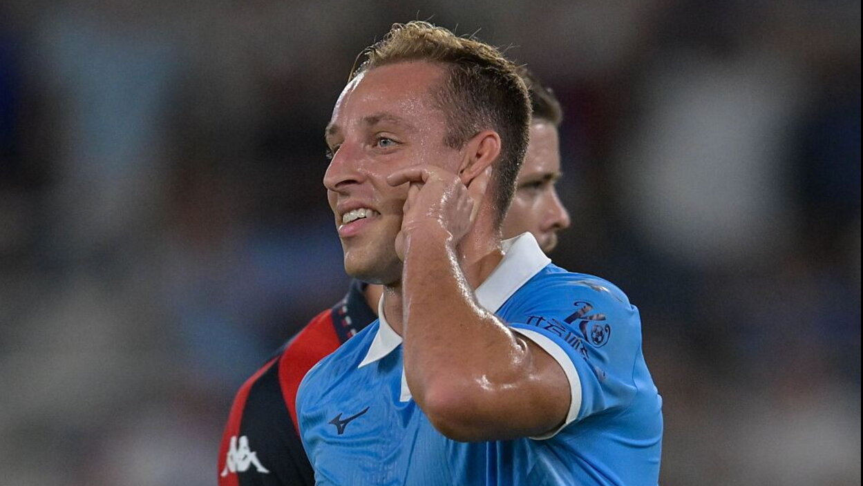 Frattesi decide la sfida dell'Olimpico: le immagini di Lazio-Genoa