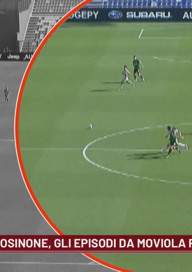 Sassuolo-Frosinone, gli episodi da moviola più discussi