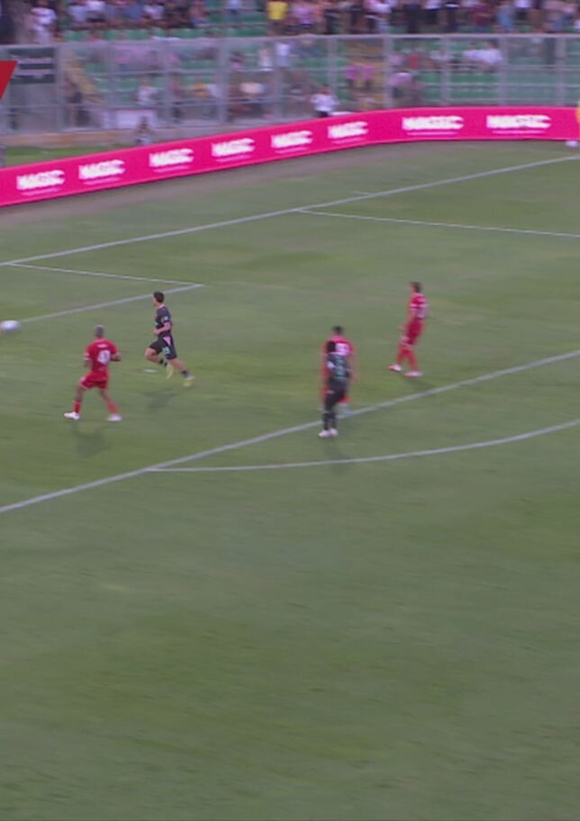 50' | Altro miracolo di Bardi (Palermo-Mantova 2-0)