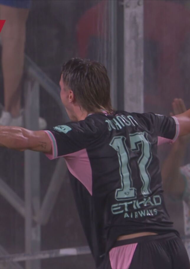 89' | Gol di Johnsen (Palermo-Mantova 4-2)
