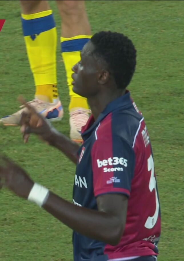 57' | Gol di Mendy (Cagliari-Verona 1-1)
