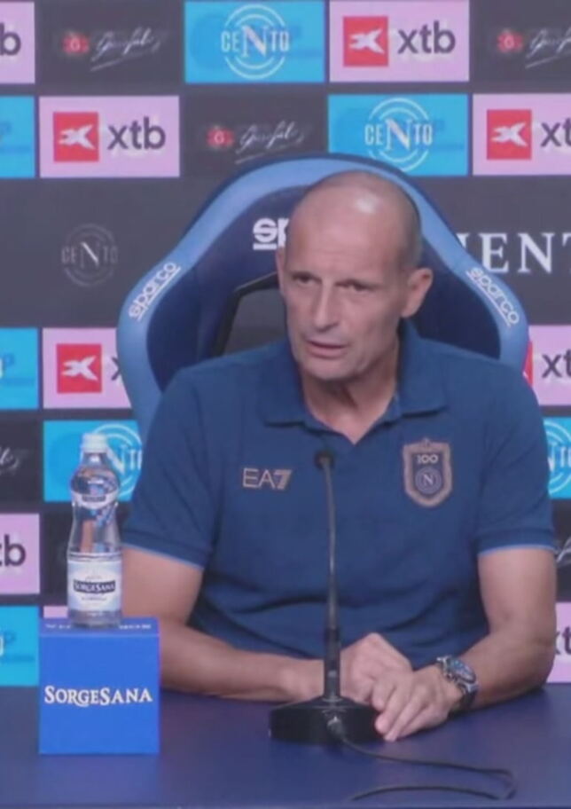 Allegri: "Tutti vogliono Vergara, ma ha giocato 12 partite con il Napoli"