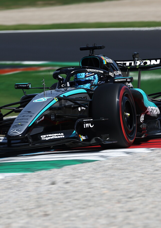 Russell prenota la pole di Monza nelle FP3, Hamilton gli prende la scia