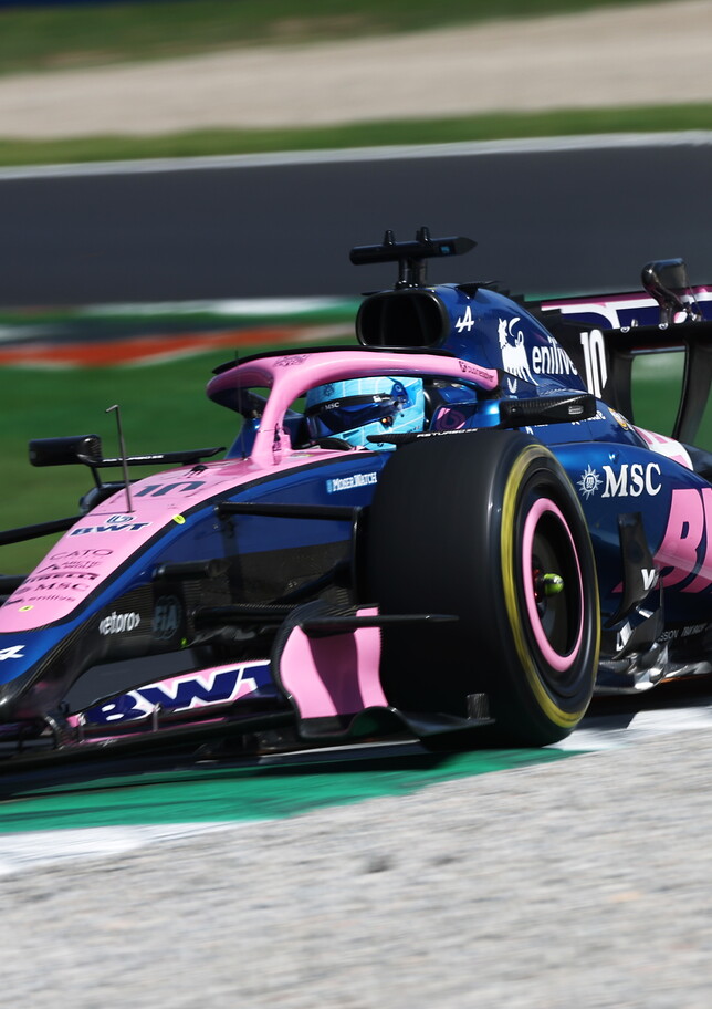 Gasly in pole a sorpresa a Monza. Prima fila per Russell, Ferrari all'inseguimento