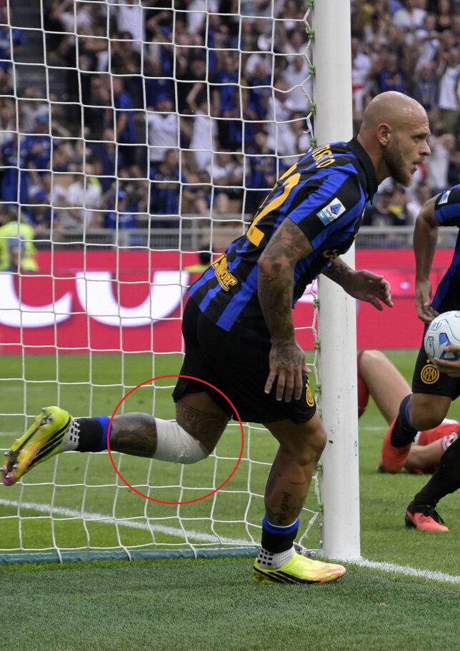 Inter, il ginocchio mette Dimarco in dubbio per il Real. Ma quello scatto al 3-2 fa sperare