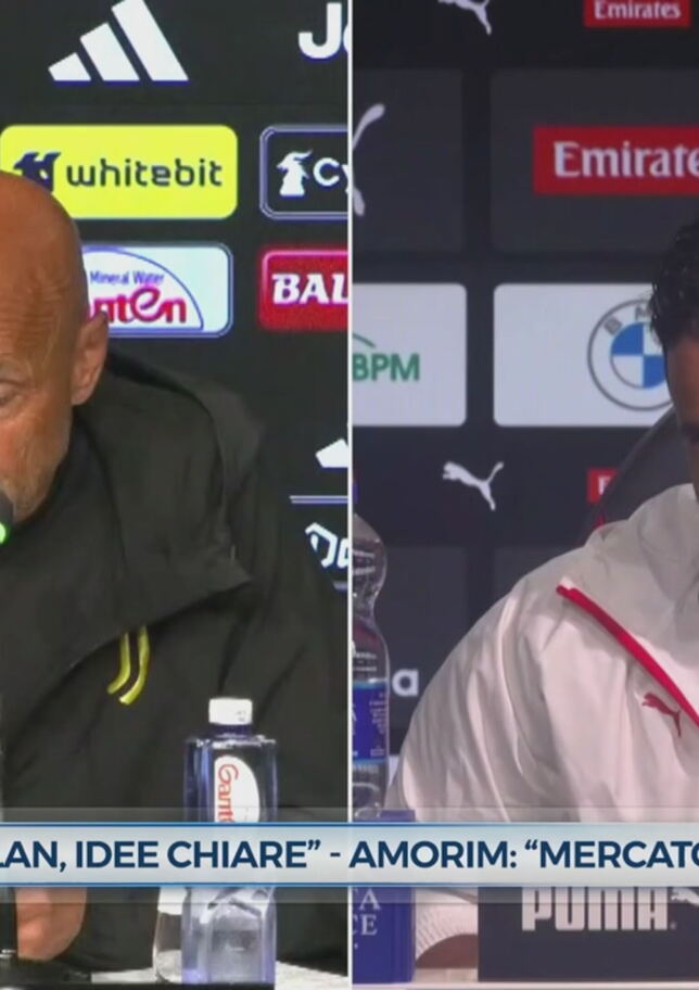Spalletti: "Milan, idee chiare"
