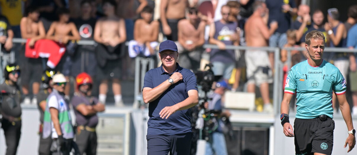 Frosinone, Alvini: "Bravi a rimanere lucidi sul 2-2 e a volerla vincere"