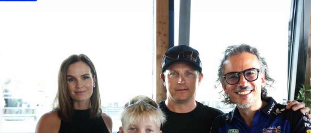 Il figlio di Raikkonen firma con la Red Bull: l'annuncio con papà Kimi